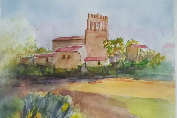 La Circulade de Saint-Félix-de-Tournegat - Village rond médiéval rare en Ariège